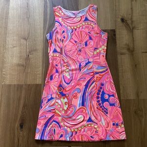 Lilly Pulitzer Whiting Shift Dress Multi Reef Retreat